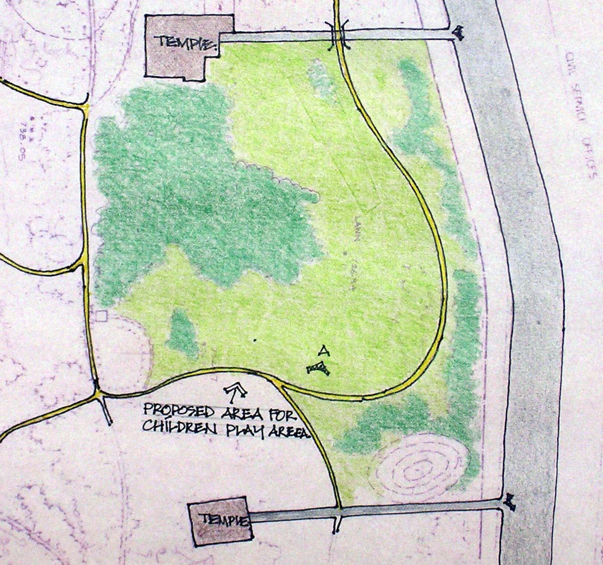 existing site plan